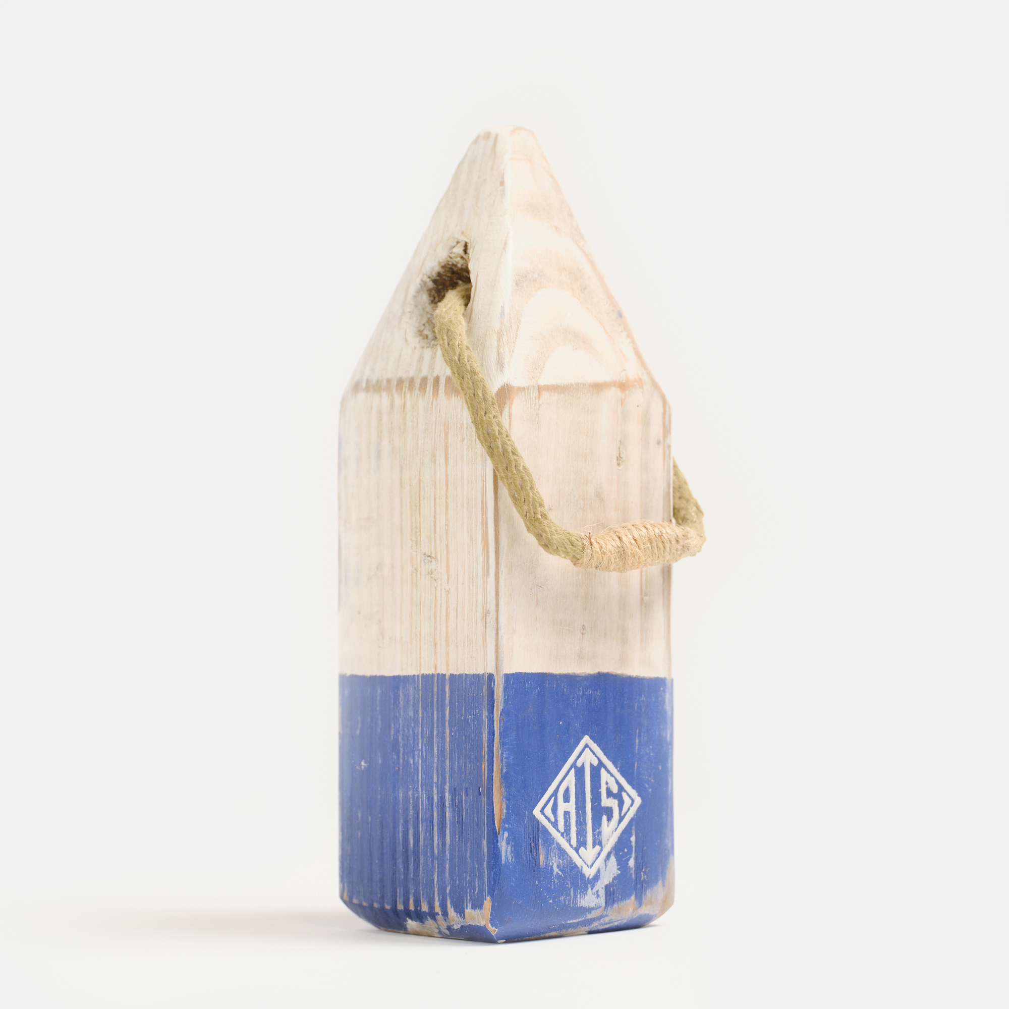 Vintage Wooden Lobster Buoy [Handmade in the USA]
