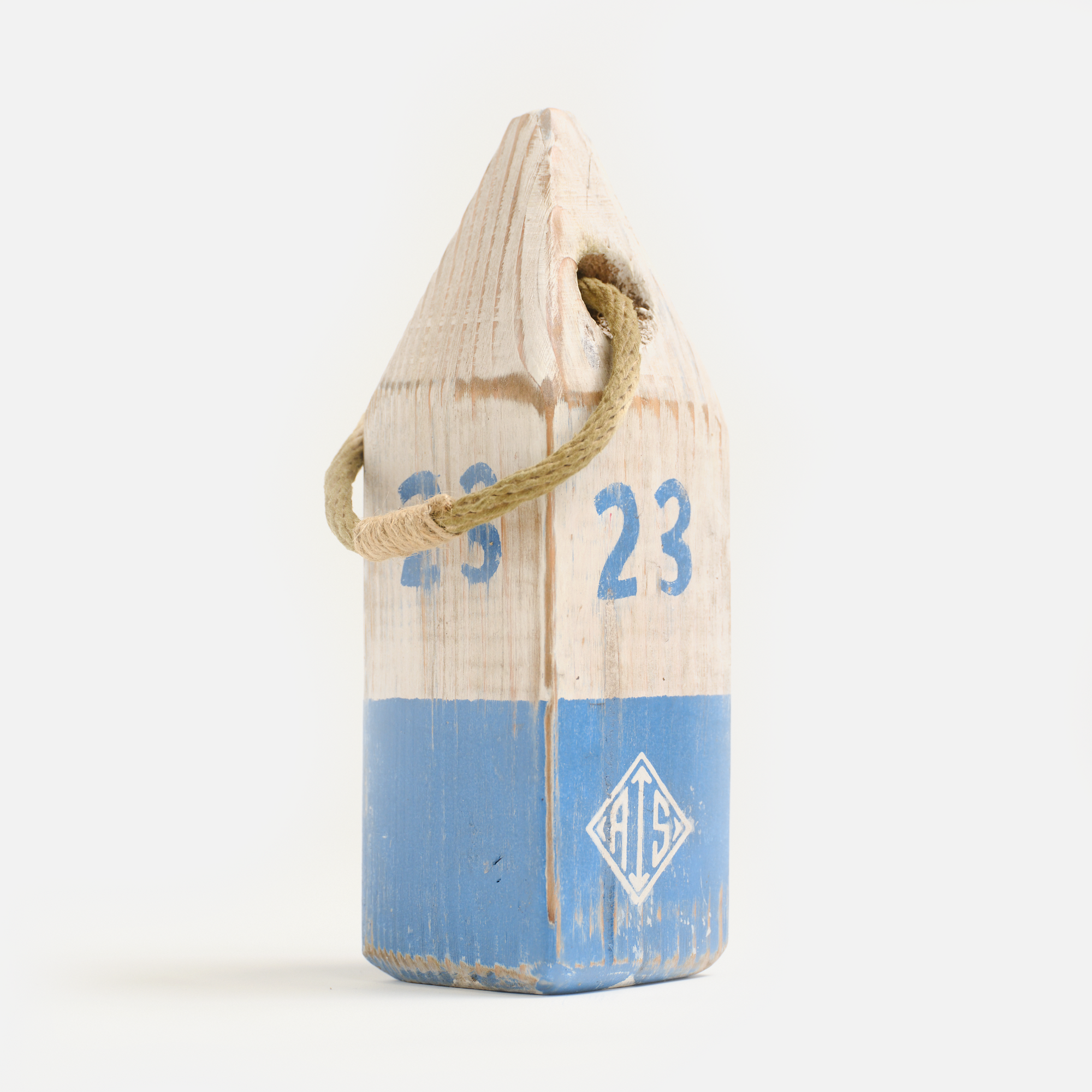 Vintage Wooden Lobster Buoy [Handmade in the USA]
