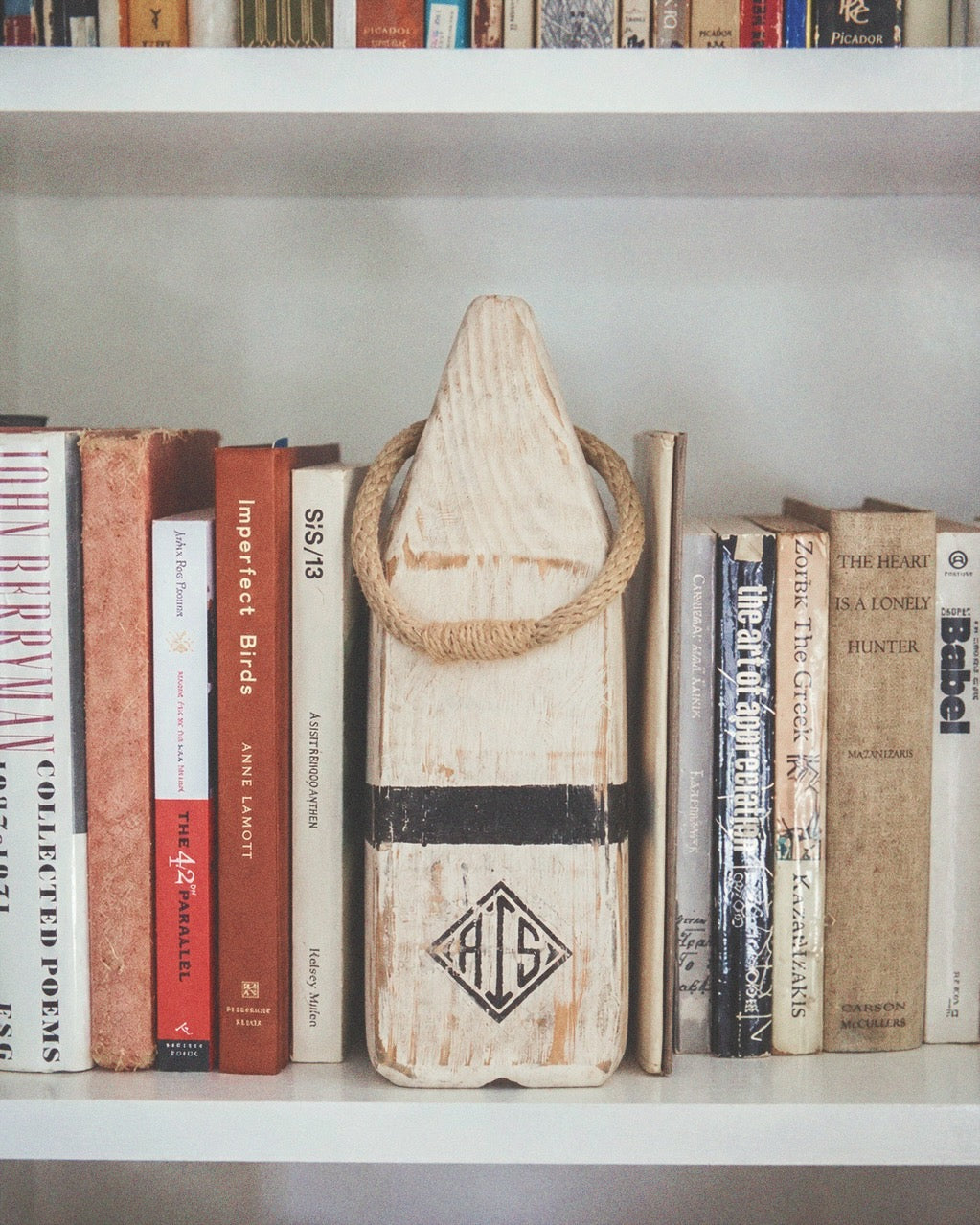Vintage Wooden Lobster Buoy [Handmade in the USA]